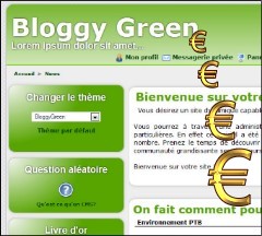 Thème BloggyGreen