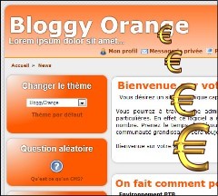 Thème BloggyOrange