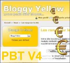 Thème BloggyYellow