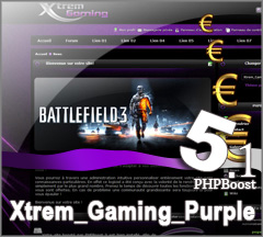 Thème Xtrem_Gaming_Purple