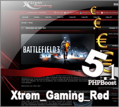 Thème Xtrem_Gaming_Red