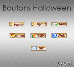 [Boutons] Halloween