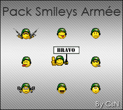 Smileys Pack Armée