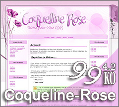 Thème Coqueline Rose