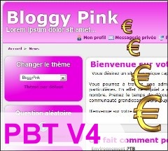 Thème BloggyPink