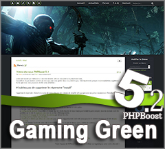Thème Gaming-Green