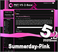 Thème Summerday-Pink