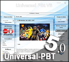 Thème Universal-PBT