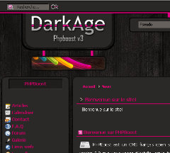 Thème Darkage_pink